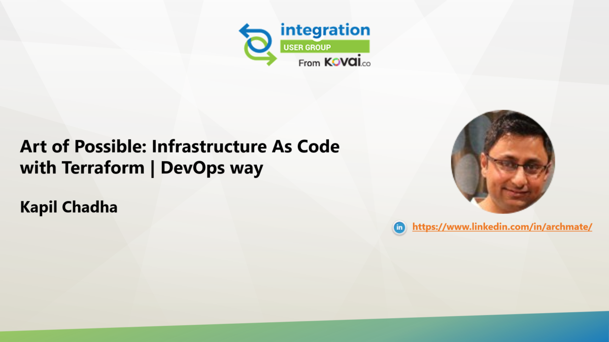 Art of Possible: Infrastructure As Code with Terraform | DevOps way