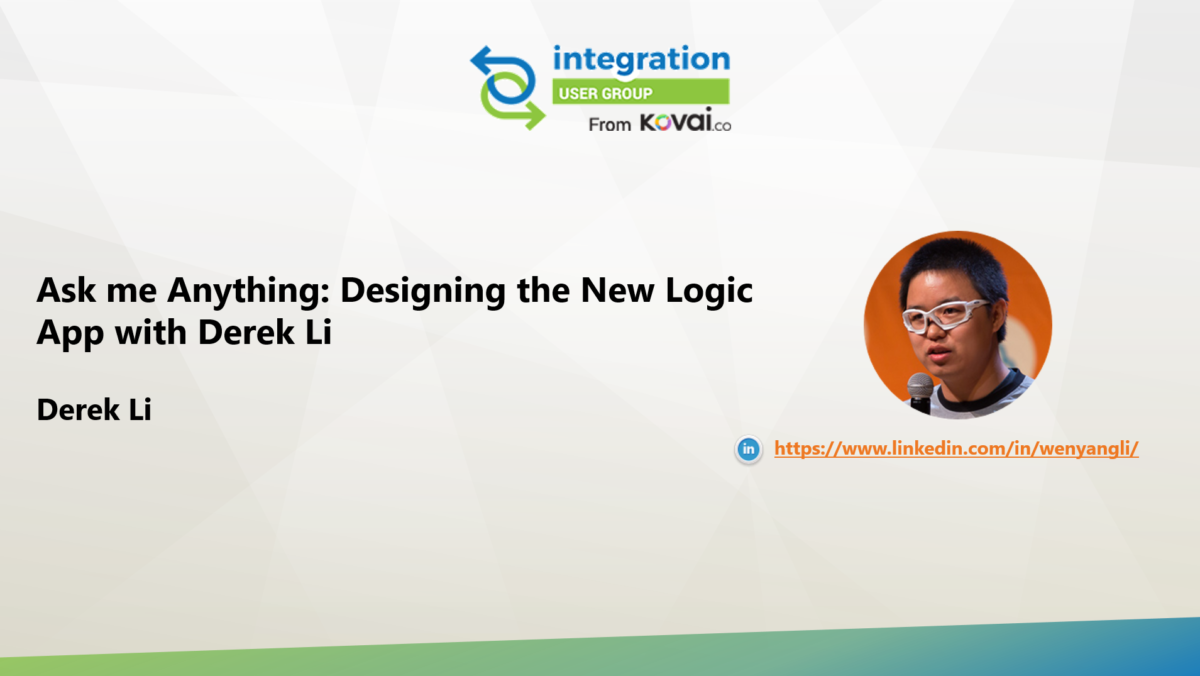 Ask me Anything: Designing the New Logic App with Derek Li